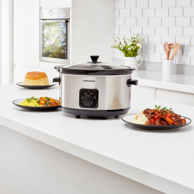 MORPHY Slow Cooker Keramisk Gryta 6,5L
