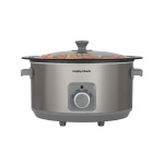 Morphy Richards Slow Cooker Sear and Stew Borstat stål