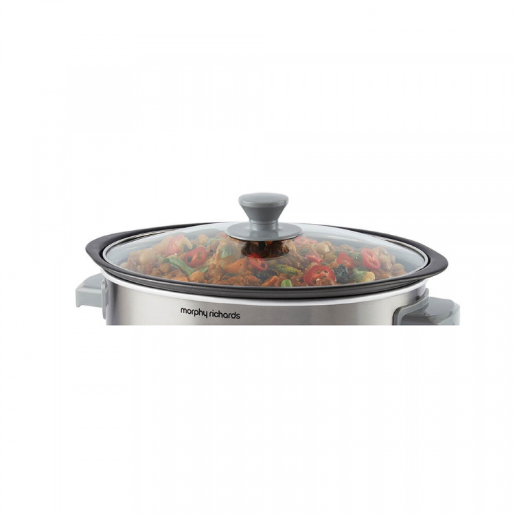 Morphy Richards Slow Cooker Sear and Stew Borstat stål