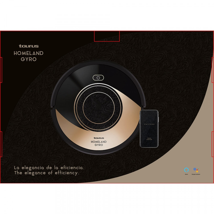 Taurus Robotdammsugare Homeland Gyro