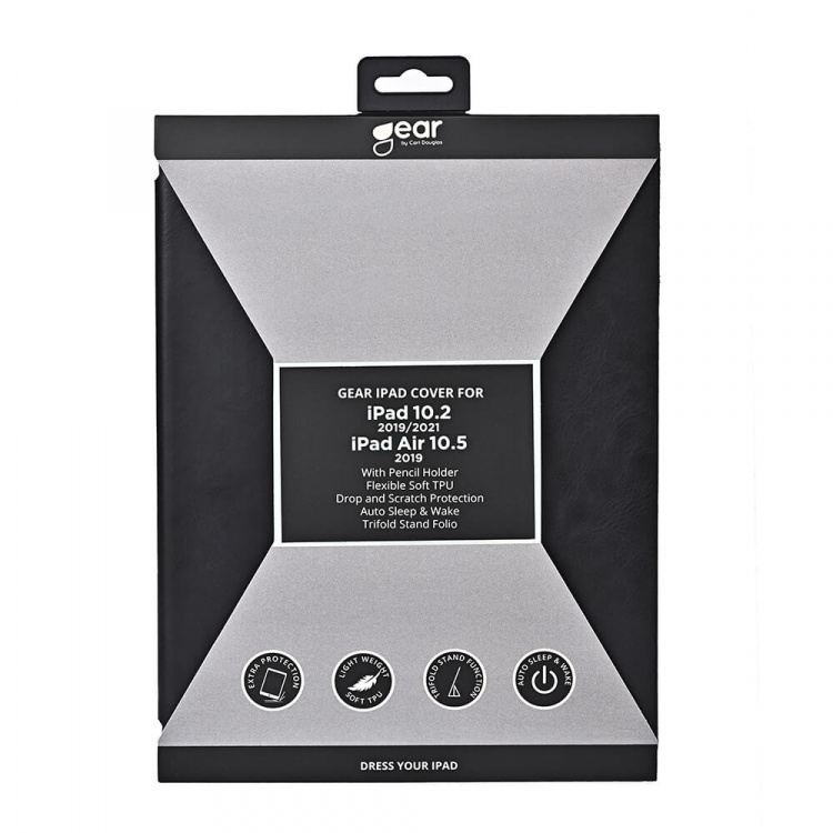 Gear Tabletfodral Svart iPad 10.2