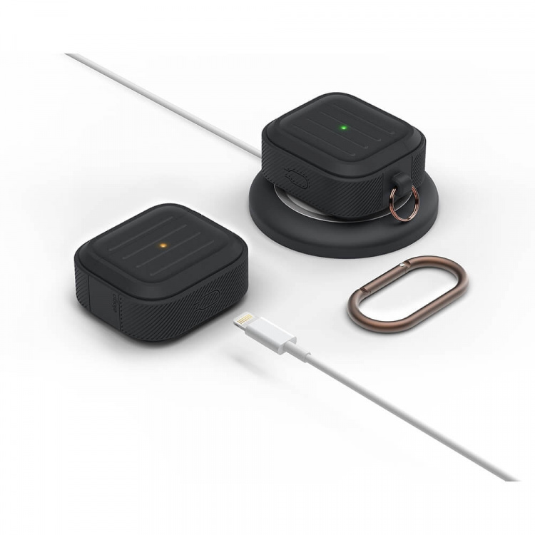 Elago AirPods 3 Armor Fodral Svart Elago AirPods 3 Armor Fodral Svart