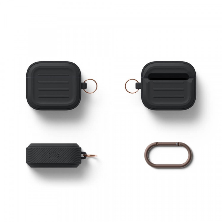 Elago AirPods 3 Armor Fodral Svart Elago AirPods 3 Armor Fodral Svart