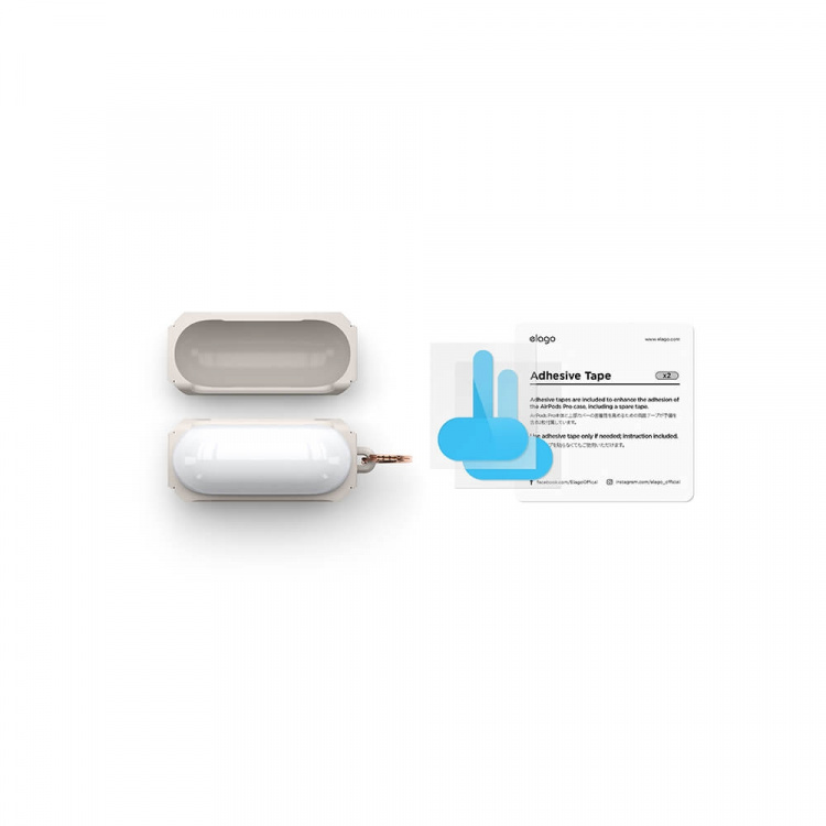 Elago AirPods 3 Armor Fodral Sten Elago AirPods 3 Armor Fodral Sten