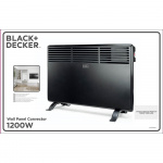BLACK+DECKER Elradiator 1200W Svart
