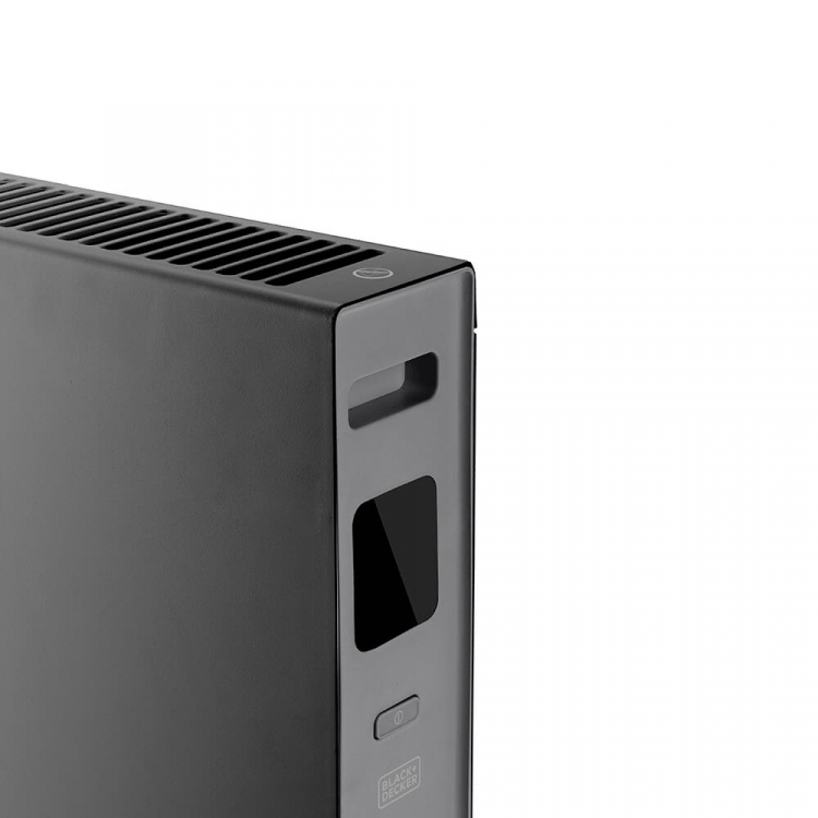 BLACK+DECKER Konvektorelement 2000W Digital Svart BLACK+DECKER Konvektorelement 2000W Digital Svart