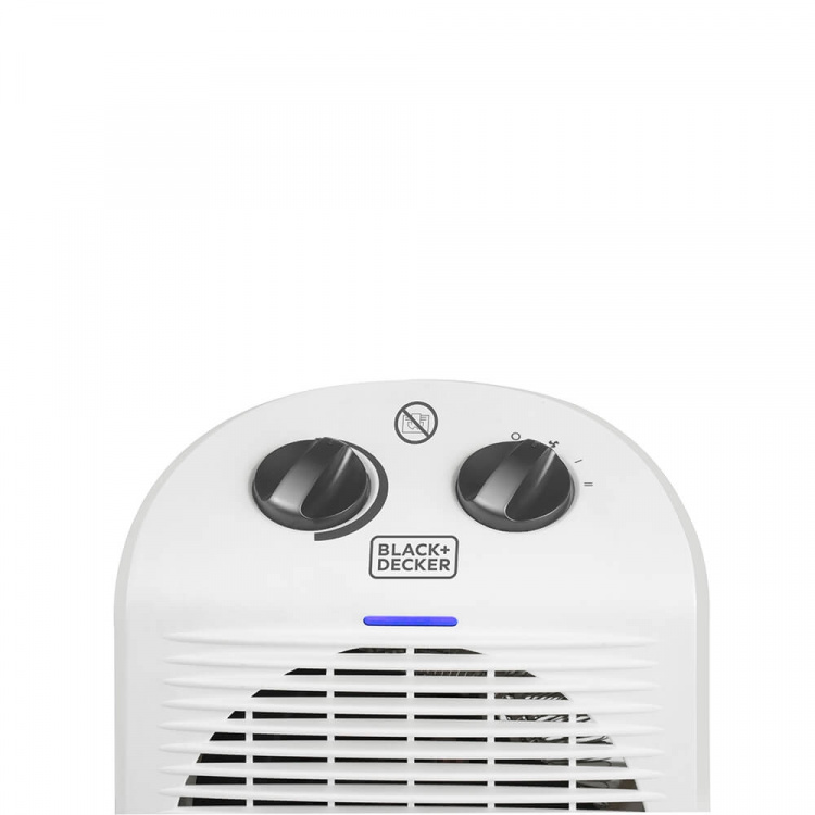 BLACK+DECKER Värmefläkt 2000W IP21 Vit BLACK+DECKER Värmefläkt 2000W IP21 Vit