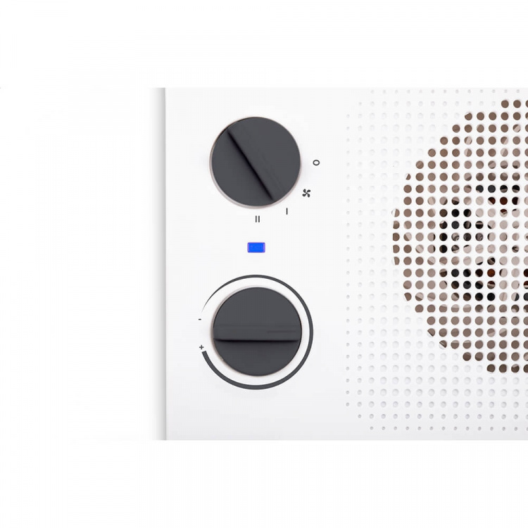 BLACK+DECKER Värmefläkt 2000W Vit Platt BLACK+DECKER Värmefläkt 2000W Vit Platt