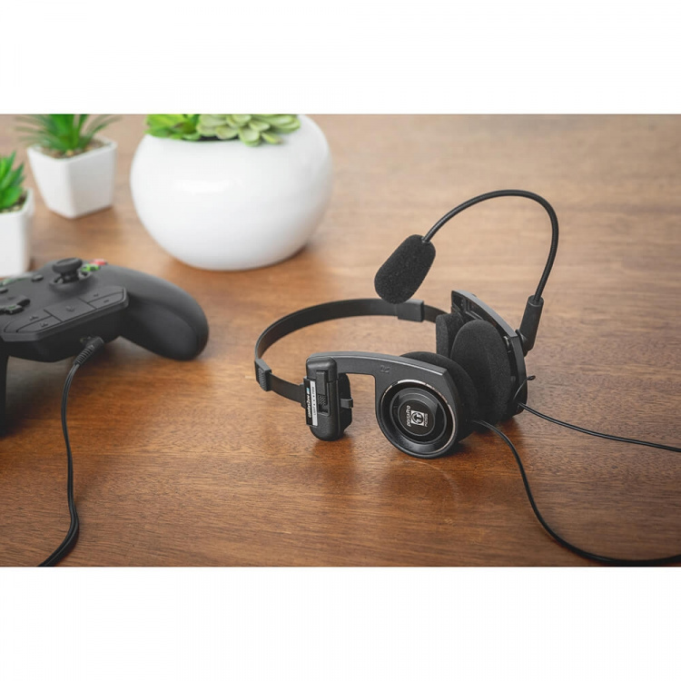 KOSS Hörlur PortaPro Communication Headset On-Ear Mic Svart