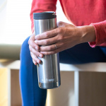 Klean Kanteen TKWide 592ml (Wide Cafè Cap)Brushed Stainless