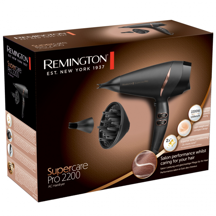 Remington Hårfön AC7200 Supercare PRO 2200 AC Remington Hårfön AC7200 Supercare PRO 2200 AC