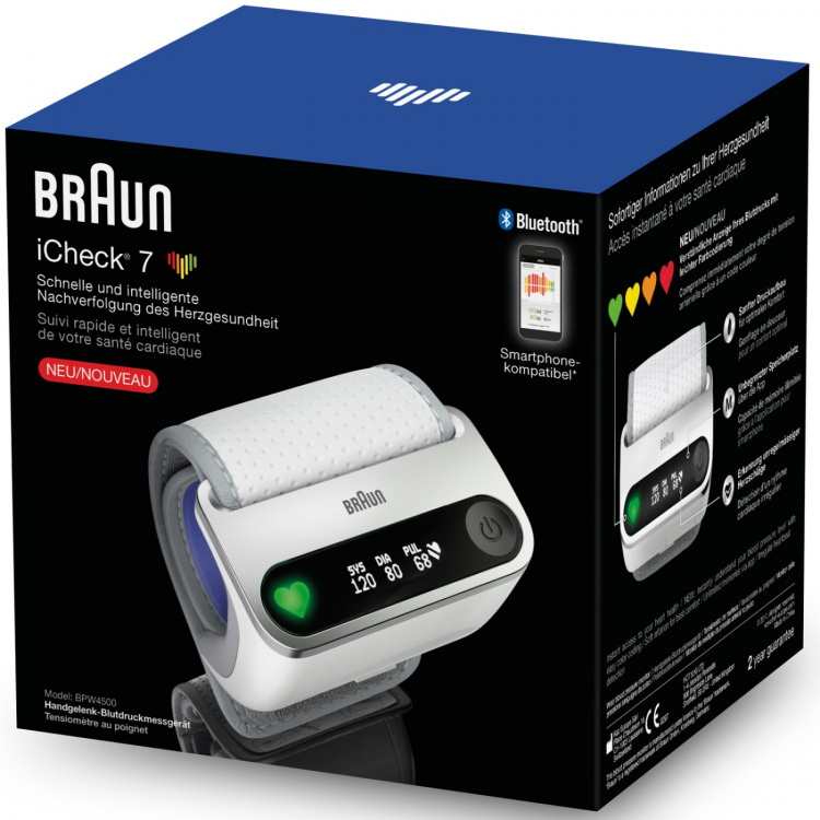 Braun Blodtrycksmätare iCheck 7 BPW4500