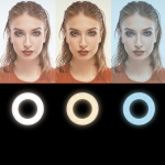 LogiLink Ring light för smartphone Ø25cm m bordsstativ LogiLink Ring light för smartphone Ø25cm m bordsstativ