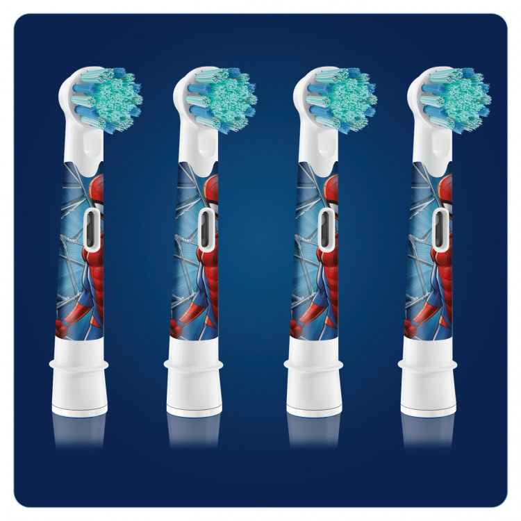 Oral B Borsthuvud Spiderman 4st Oral B Borsthuvud Spiderman 4st