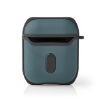 AirPods Case | Kompatibel med: AirPods 1st Gen / AirPods 2nd Gen | Grön / Svart