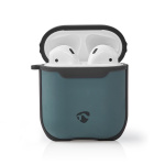 AirPods Case | Kompatibel med: AirPods 1st Gen / AirPods 2nd Gen | Grön / Svart