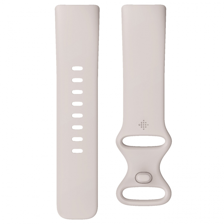 Fitbit Charge 5, Lunar White / Soft Gold Stainless Steel
