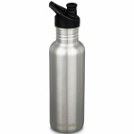 Klean Kanteen Classic 800ml (w/Sport Cap) Brushed Stainless
