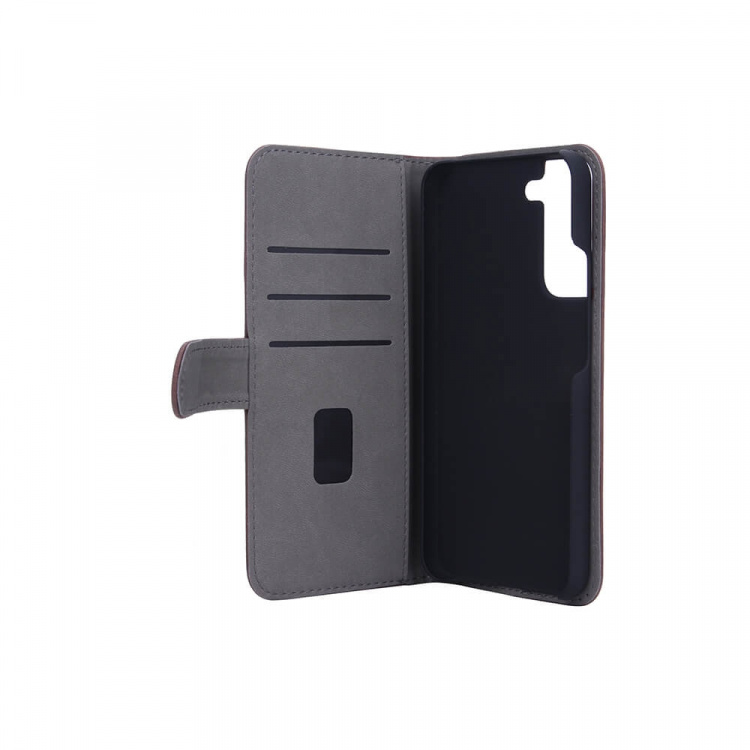 Gear Mobilfodral PU Brun - Samsung Galaxy S22+