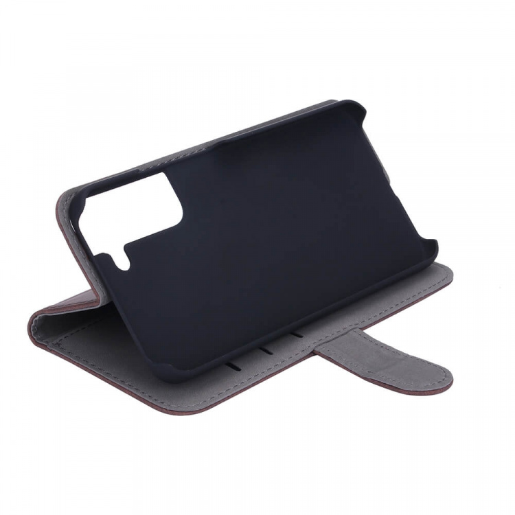 Gear Mobilfodral PU Brun - Samsung Galaxy S22+