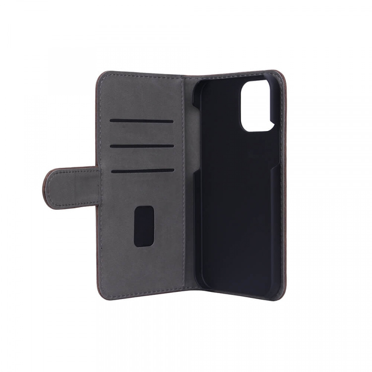 Gear Mobilfodral PU Brun - iPhone 12/12 Pro