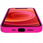 Celly Cromo Soft rubber case iPhone 13 Fluo Pink