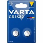 Varta CR1632 3V Lithium Knappcellsbatteri 2-pack Varta CR1632 3V Lithium Knappcellsbatteri 2-pack