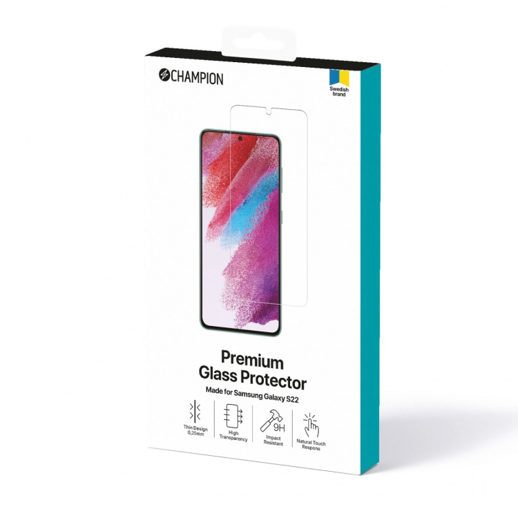 Champion Skärmskydd Galaxy S22 Champion Skärmskydd Galaxy S22