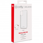 Celly Gelskin TPU Cover Galaxy A22 4G Transparent