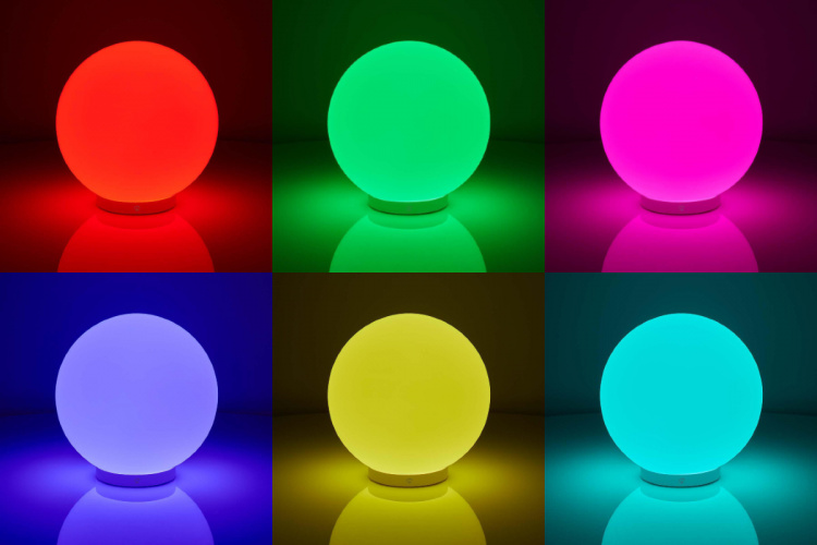 Nedis SmartLife stämningslampa | Wi-Fi | Rund | | 360 lm | RGB / Varm till cool vit | 2700 - 6500 K | 5 W | Glas | 1 st Nedis SmartLife stämningslampa | Wi-Fi | Rund | | 360 lm | RGB / Varm till cool vit | 2700 - 6500 K | 5 W | Glas | 1 st