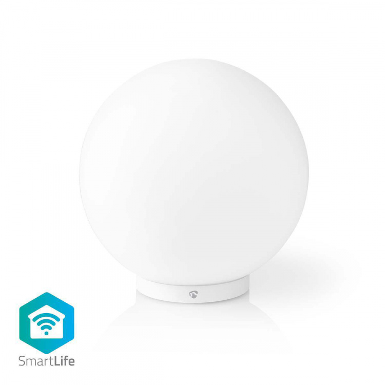 Nedis SmartLife stämningslampa | Wi-Fi | Rund | | 360 lm | RGB / Varm till cool vit | 2700 - 6500 K | 5 W | Glas | 1 st Nedis SmartLife stämningslampa | Wi-Fi | Rund | | 360 lm | RGB / Varm till cool vit | 2700 - 6500 K | 5 W | Glas | 1 st