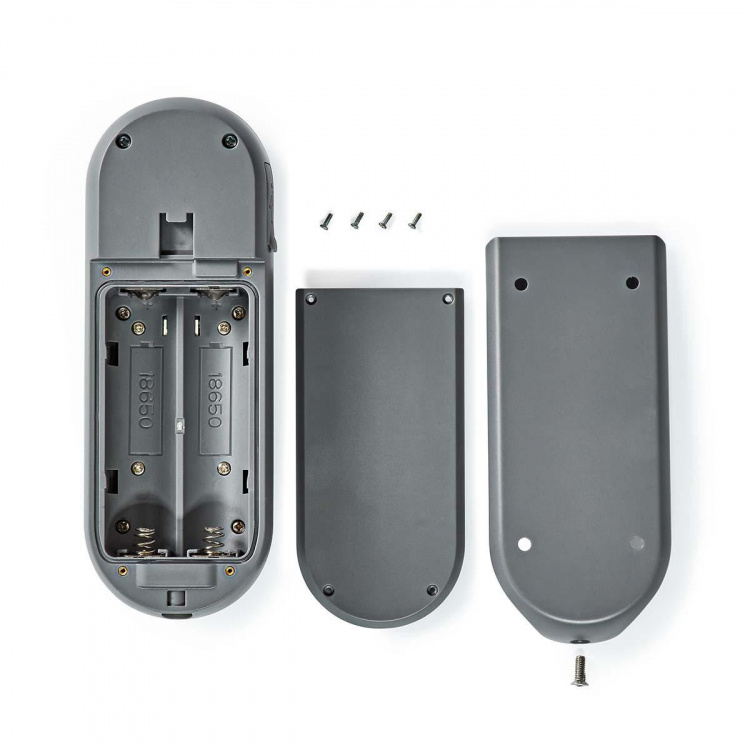Nedis Smartlife Video Porttelefon | Batteridriven | Full HD 1080p | microSD (ingår inte) / Molnlagring (tillval) | IP54 | Med rörelsesensor | Nattsikt | Grå Nedis Smartlife Video Porttelefon | Batteridriven | Full HD 1080p | microSD (ingår inte) / Molnlagring (tillval) | IP54 | Med rörelsesensor | Nattsikt | Grå