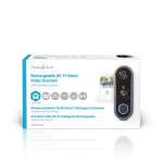 Nedis Smartlife Video Porttelefon | Batteridriven | Full HD 1080p | microSD (ingår inte) / Molnlagring (tillval) | IP54 | Med rörelsesensor | Nattsikt | Grå Nedis Smartlife Video Porttelefon | Batteridriven | Full HD 1080p | microSD (ingår inte) / Molnlagring (tillval) | IP54 | Med rörelsesensor | Nattsikt | Grå