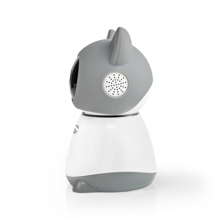 Nedis SmartLife Inomhus Kamera | Full HD 1080p | Panorera lutning | microSD (ingår inte) / Molnlagring (tillval) | Med rörelsesensor | Nattsikt | Grå / Vit Nedis SmartLife Inomhus Kamera | Full HD 1080p | Panorera lutning | microSD (ingår inte) / Molnlagring (tillval) | Med rörelsesensor | Nattsikt | Grå / Vit
