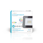 Nedis Smartlife utomhusljus | 1600 lm | Wi-Fi | 20 W | RGB / Varm till cool vit | 2700 - 6500 K | Aluminium | Android™ / IOS