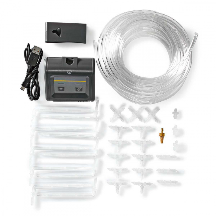 Nedis SmartLife Vattenpump | Wi-Fi | Batteridriven / USB ström | IPX3 | Maximalt vattentryck: 0.3 bar | Android™ / IOS