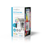 Nedis SmartLife LED Spot | Wi-Fi | GU10 | 345 lm | 5 W | RGB / Varm till cool vit | 2700 - 6500 K | Energiklass: G | Android™ / IOS | PAR16 | 1 st Nedis SmartLife LED Spot | Wi-Fi | GU10 | 345 lm | 5 W | RGB / Varm till cool vit | 2700 - 6500 K | Energiklass: G | Android™ / IOS | PAR16 | 1 st