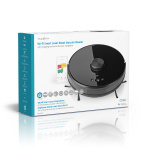 Nedis SmartLife Robot Dammsugare | Lasernavigation | Wi-Fi | Kapacitet insamlingsreservoir: 0.6 l | Automatisk laddning | Maximal användningstid: 2 timmar | Svart | Android™ / IOS Nedis SmartLife Robot Dammsugare | Lasernavigation | Wi-Fi | Kapacitet insamlingsreservoir: 0.6 l | Automatisk laddning | Maximal användningstid: 2 timmar | Svart | Android™ / IOS