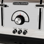 Morphy Richards Brödrost Venture Retro 4Slice Polerad
