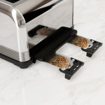 Morphy Richards Brödrost Venture Retro 4Slice Polerad