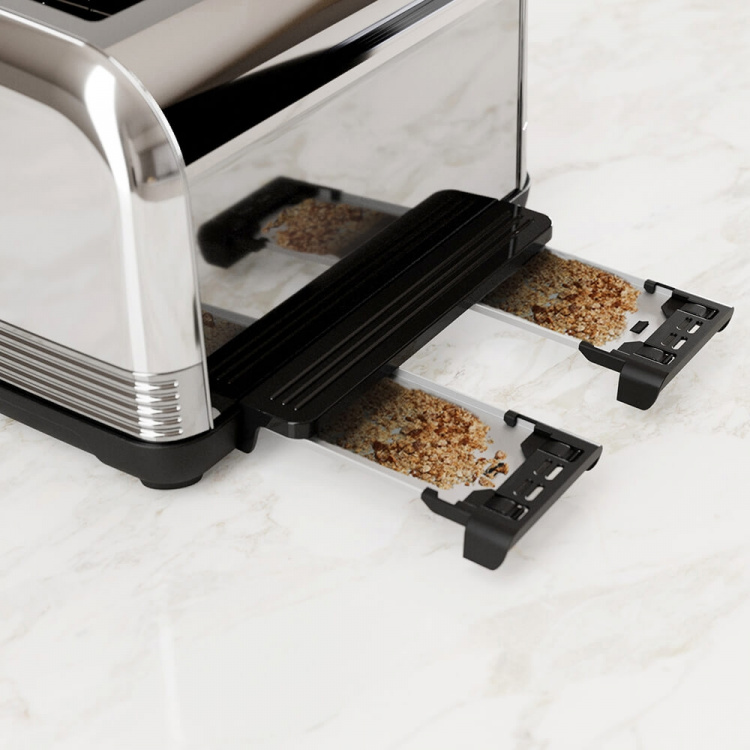 Morphy Richards Brödrost Venture Retro 4Slice Polerad