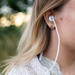 Radicover Strålningsskyddad Hörlur Trådad In-Ear - FYNDVARA 