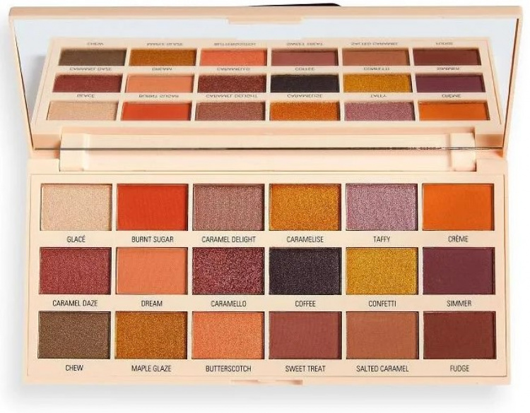 Makeup Revolution Chocolate Palette - Caramel Nudes Makeup Revolution Chocolate Palette - Caramel Nudes