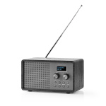 Nedis DAB+ Radio | Bordsdesign | DAB+ / FM | 1.3 