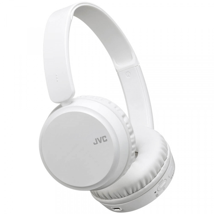 JVC Hörlur On-Ear Wireless HA-S35BT Vit