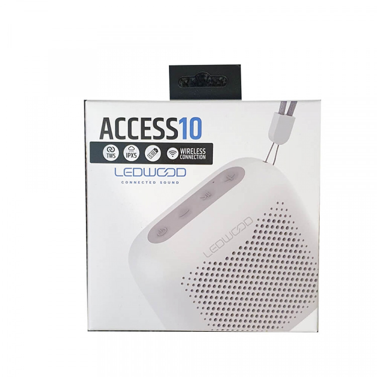 LEDWOOD Högtalare ACCESS10 IPX5 Vit