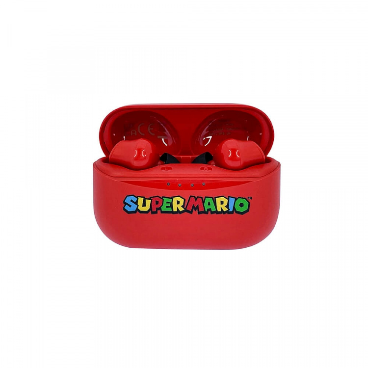 Super Mario Hörlur In-Ear TWS Röd Super Mario Hörlur In-Ear TWS Röd
