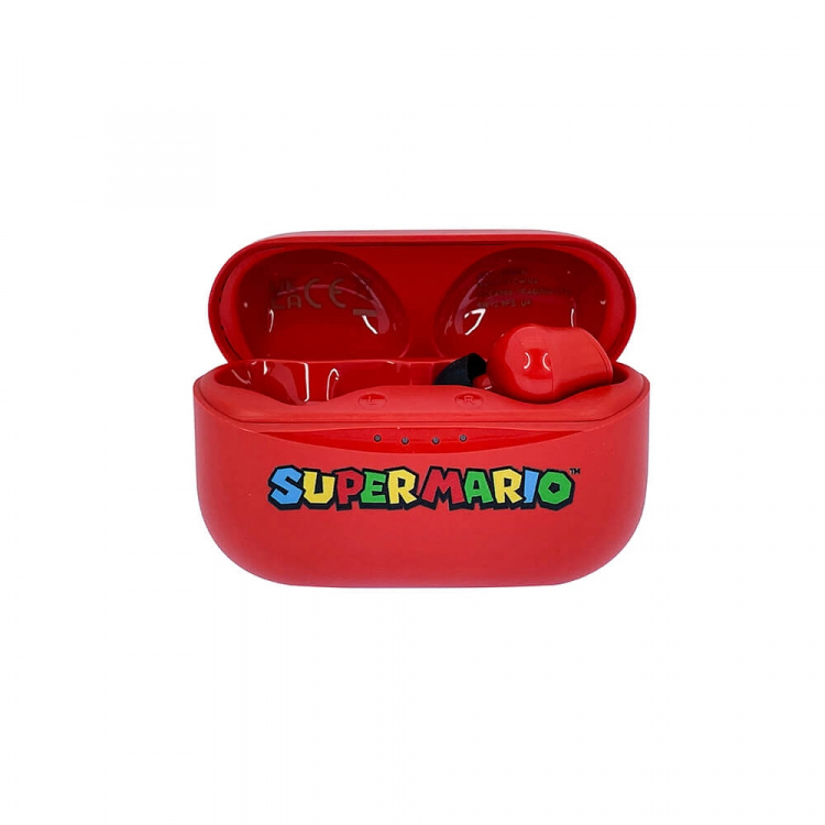 Super Mario Hörlur In-Ear TWS Röd Super Mario Hörlur In-Ear TWS Röd