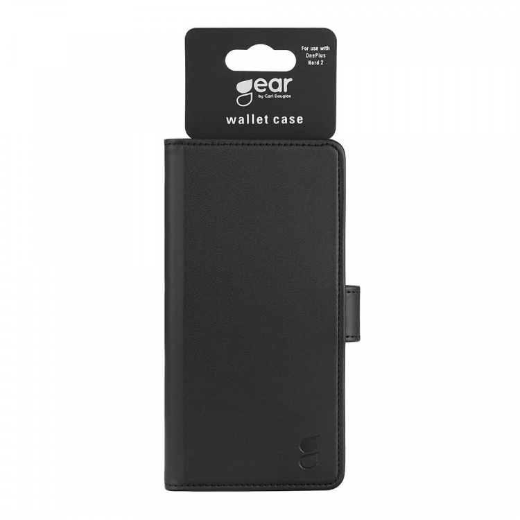 Gear Mobilfodral 3 Kortfack Svart - OnePlus Nord 2 Gear Mobilfodral 3 Kortfack Svart - OnePlus Nord 2