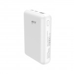 Gear Powerbank 10 000mAh LiPolymer Ultracompact 2.1A 1xUSB-C 1xUSB-A 1xMicroUSB Vit Gear Powerbank 10 000mAh LiPolymer Ultracompact 2.1A 1xUSB-C 1xUSB-A 1xMicroUSB Vit